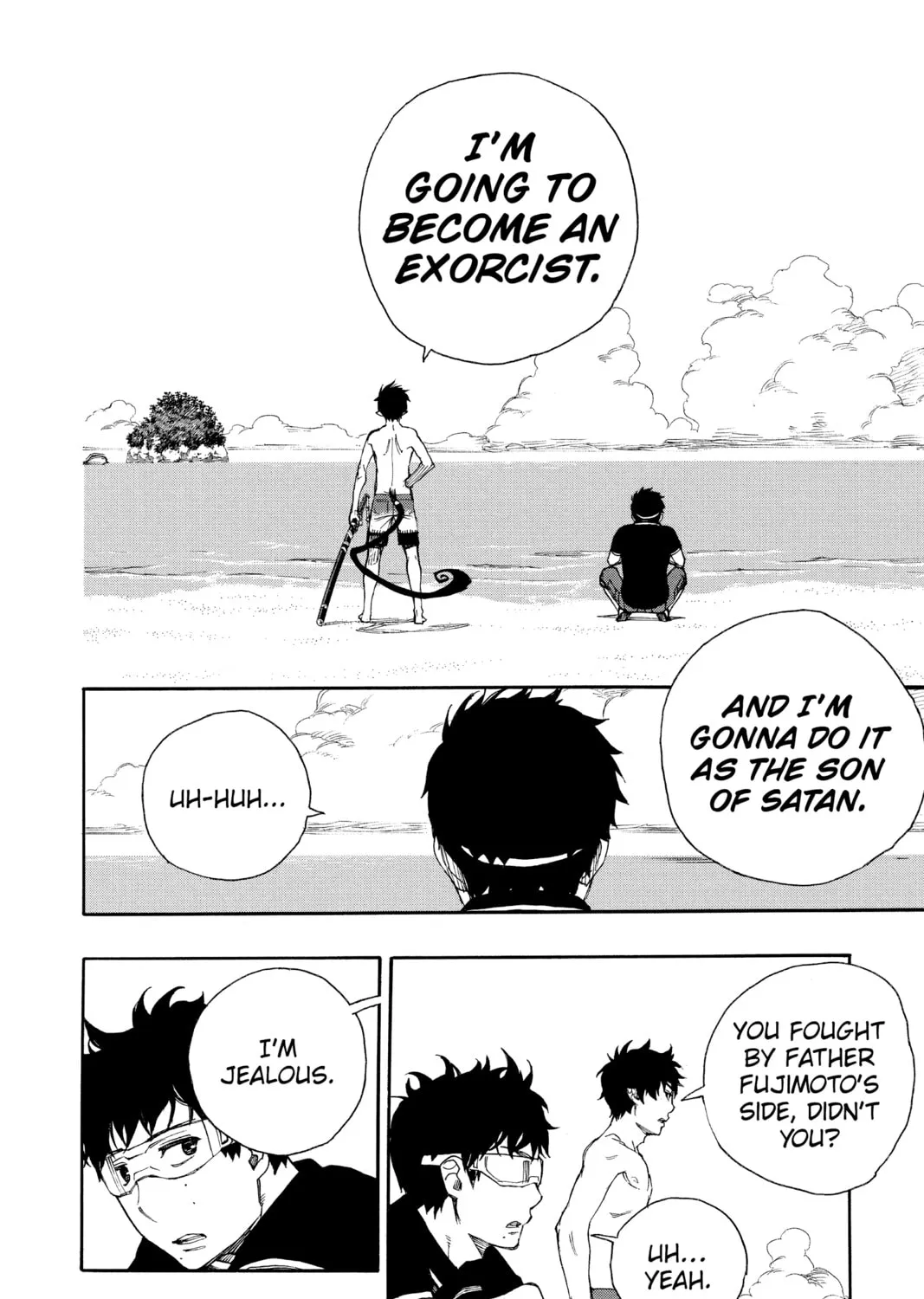 Read Blue Exorcist chapter 37 image 56 on Lezhin