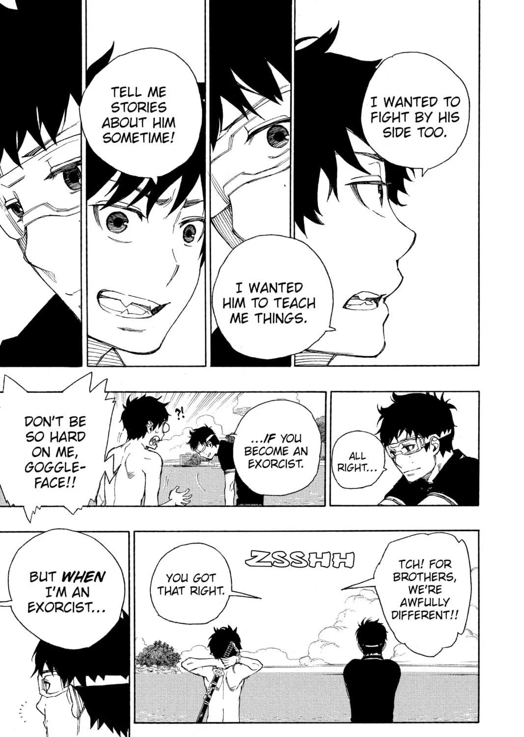 Read Blue Exorcist chapter 37 image 58 on Lezhin