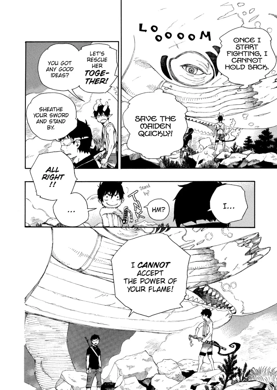 Read Blue Exorcist chapter 37 image 6 on Lezhin