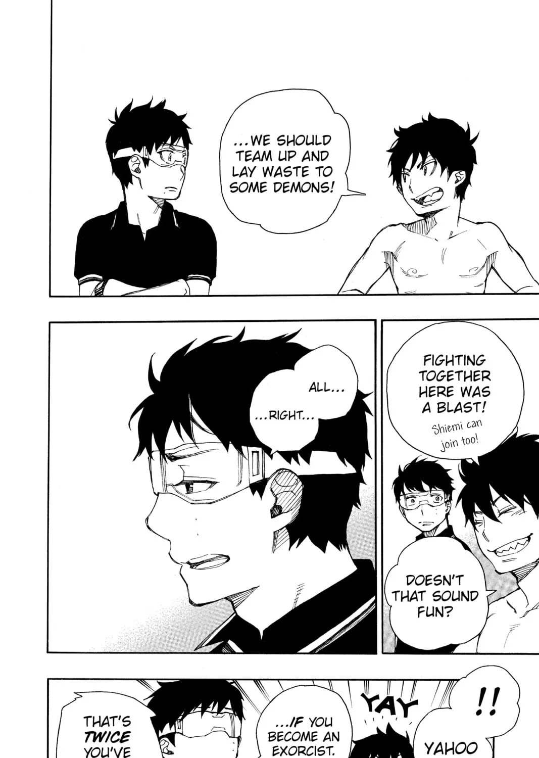 Read Blue Exorcist chapter 37 image 60 on Lezhin