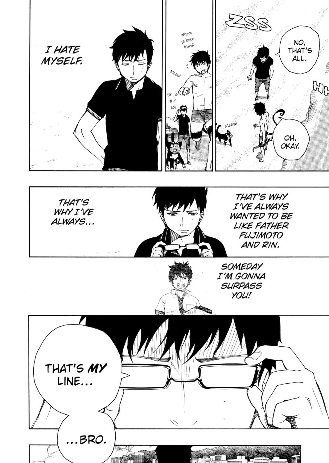 Read Blue Exorcist chapter 37 image 64 on Lezhin