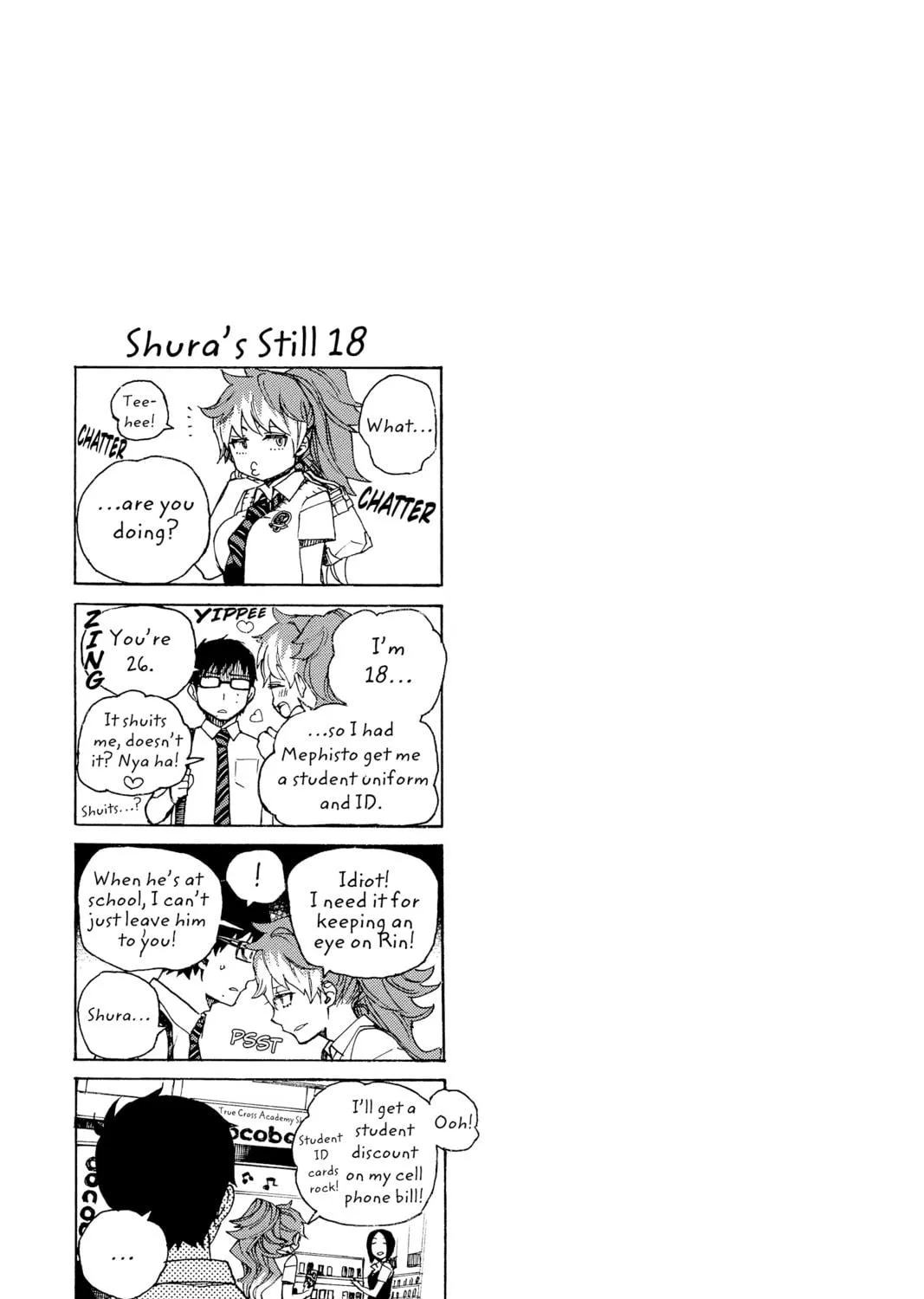 Read Blue Exorcist chapter 37 image 94 on Lezhin