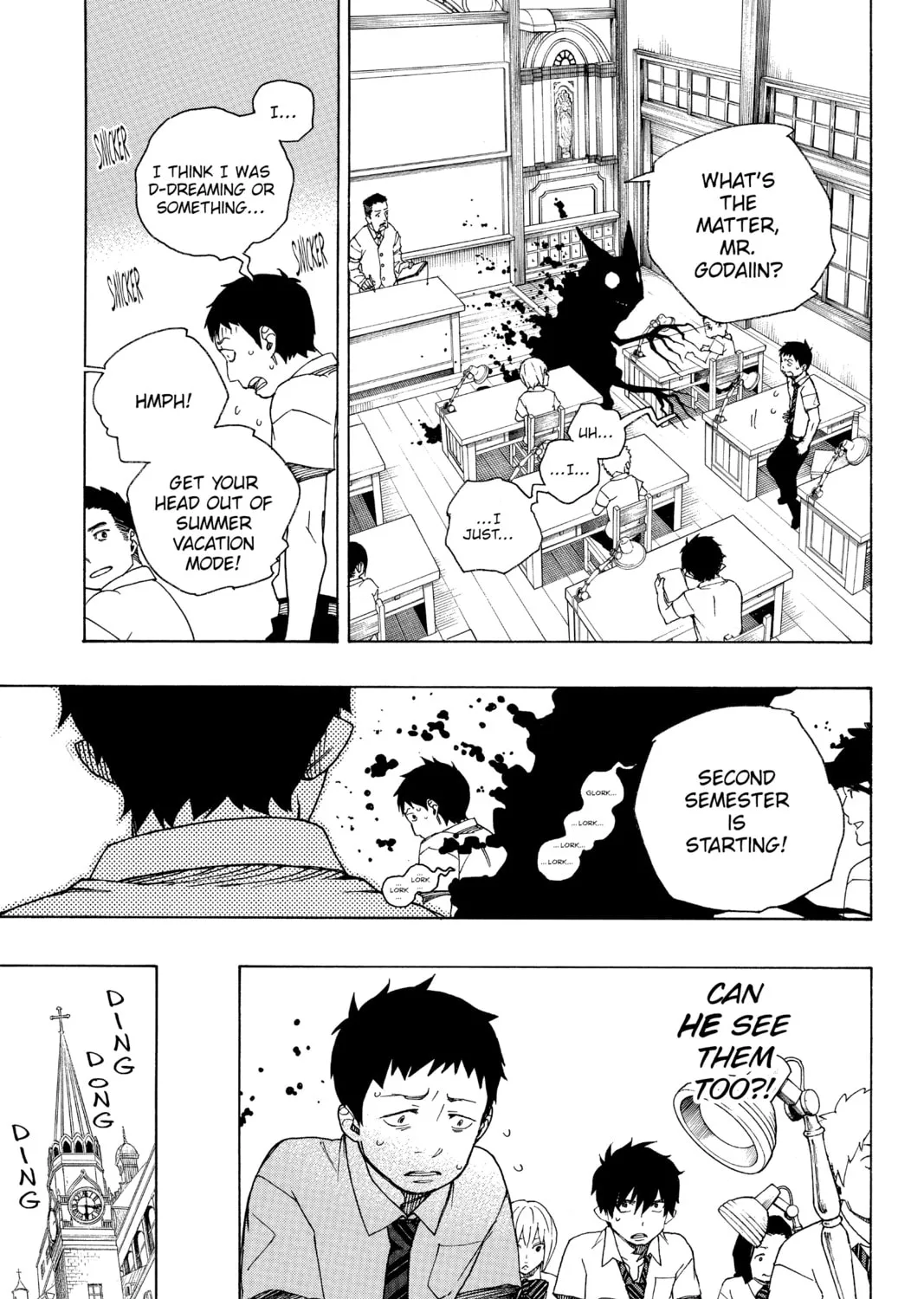 Read Blue Exorcist chapter 38 image 12 on Lezhin