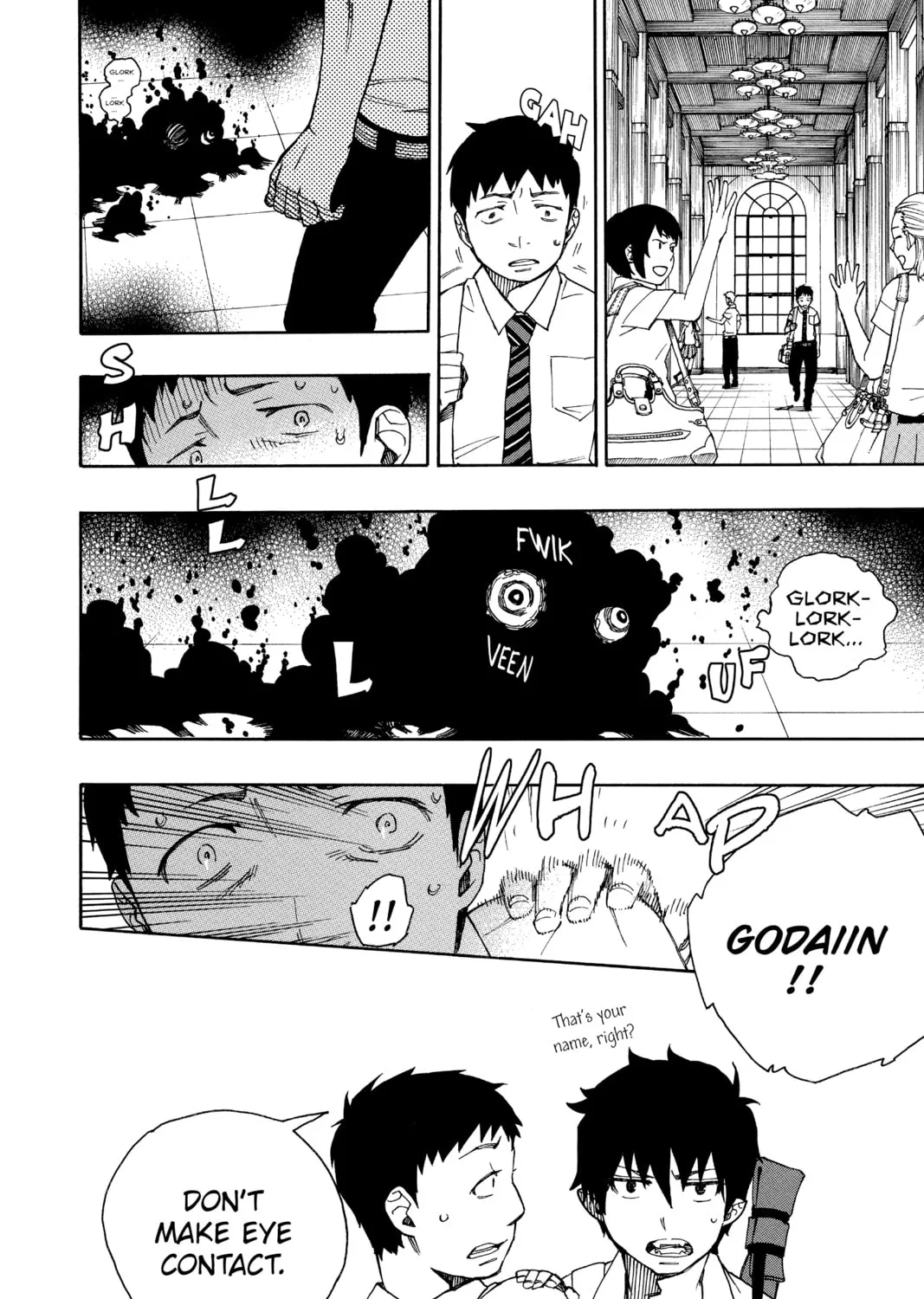 Read Blue Exorcist chapter 38 image 14 on Lezhin
