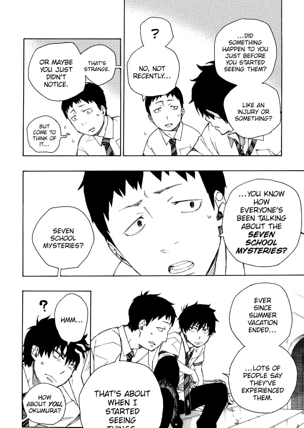 Read Blue Exorcist chapter 38 image 18 on Lezhin