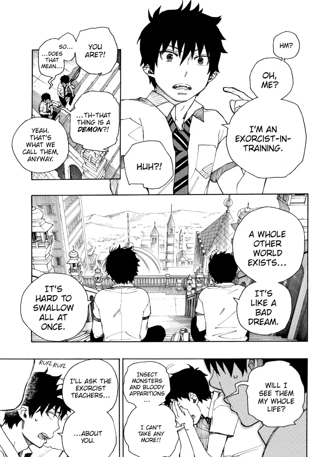 Read Blue Exorcist chapter 38 image 20 on Lezhin