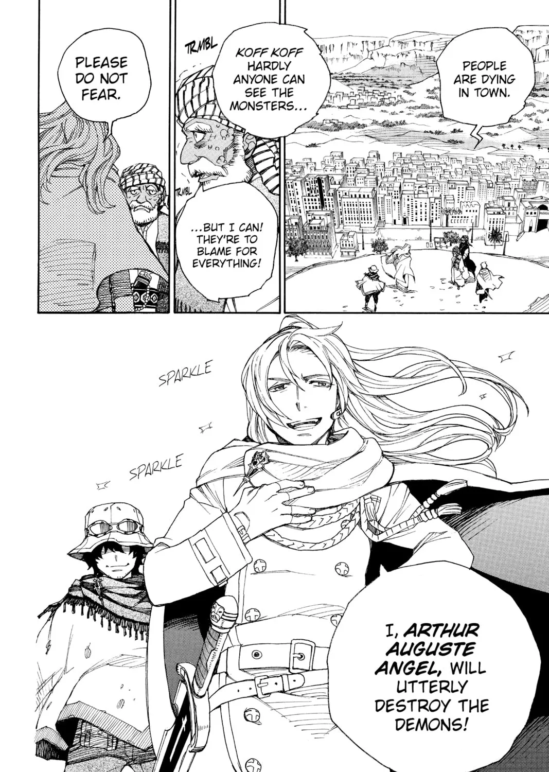 Read Blue Exorcist chapter 38 image 26 on Lezhin