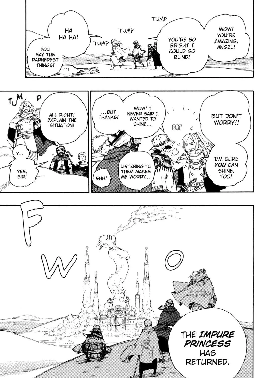 Read Blue Exorcist chapter 38 image 28 on Lezhin