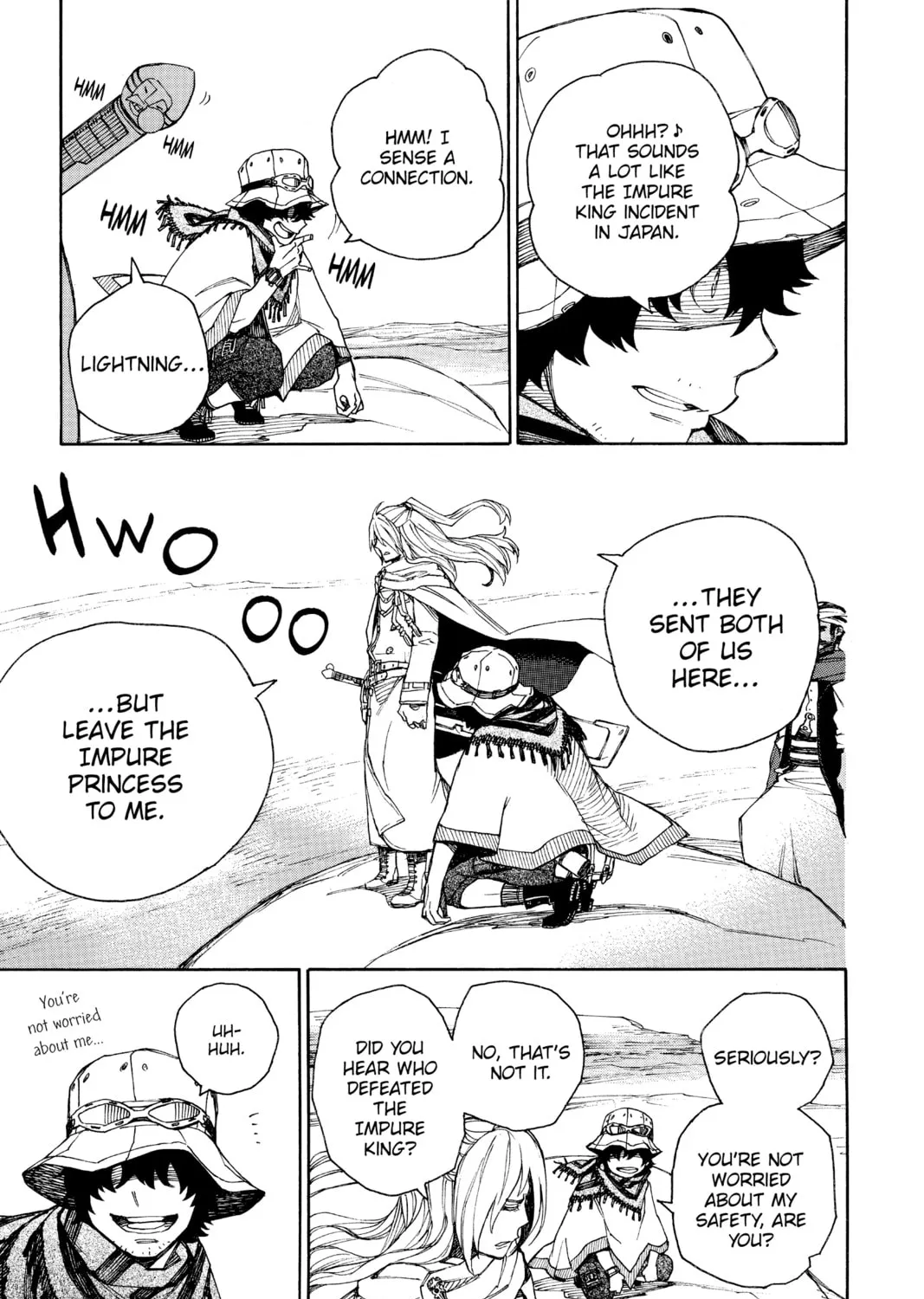 Read Blue Exorcist chapter 38 image 32 on Lezhin