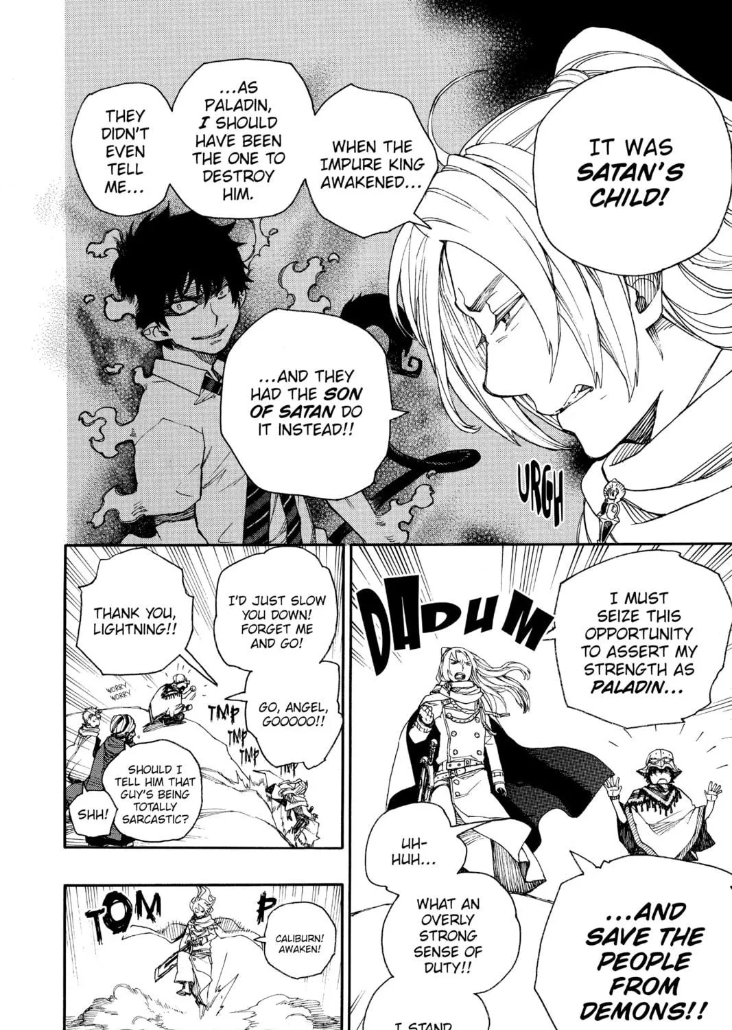 Read Blue Exorcist chapter 38 image 34 on Lezhin