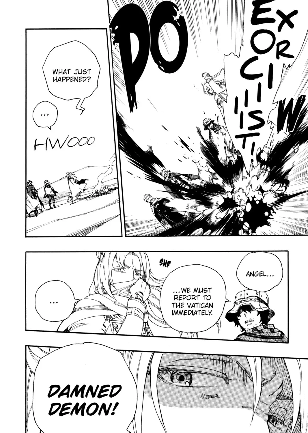 Read Blue Exorcist chapter 38 image 50 on Lezhin