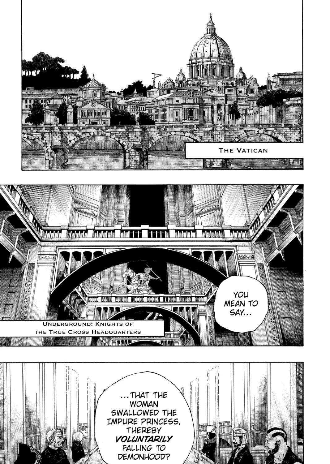 Read Blue Exorcist chapter 38 image 52 on Lezhin