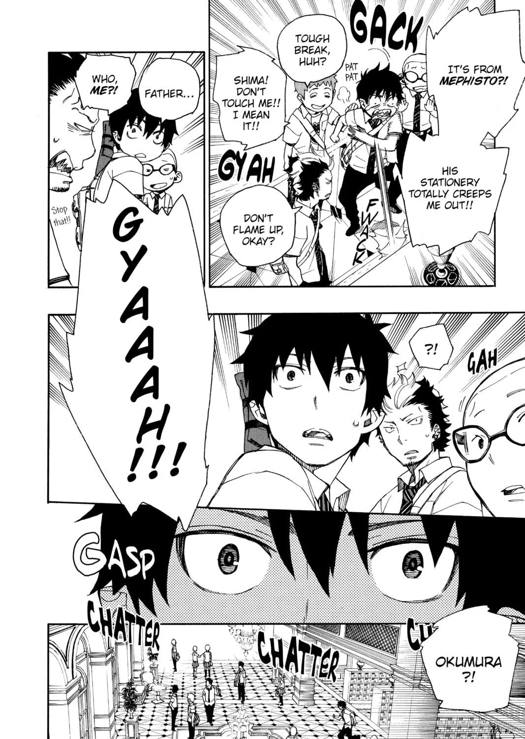 Read Blue Exorcist chapter 38 image 70 on Lezhin