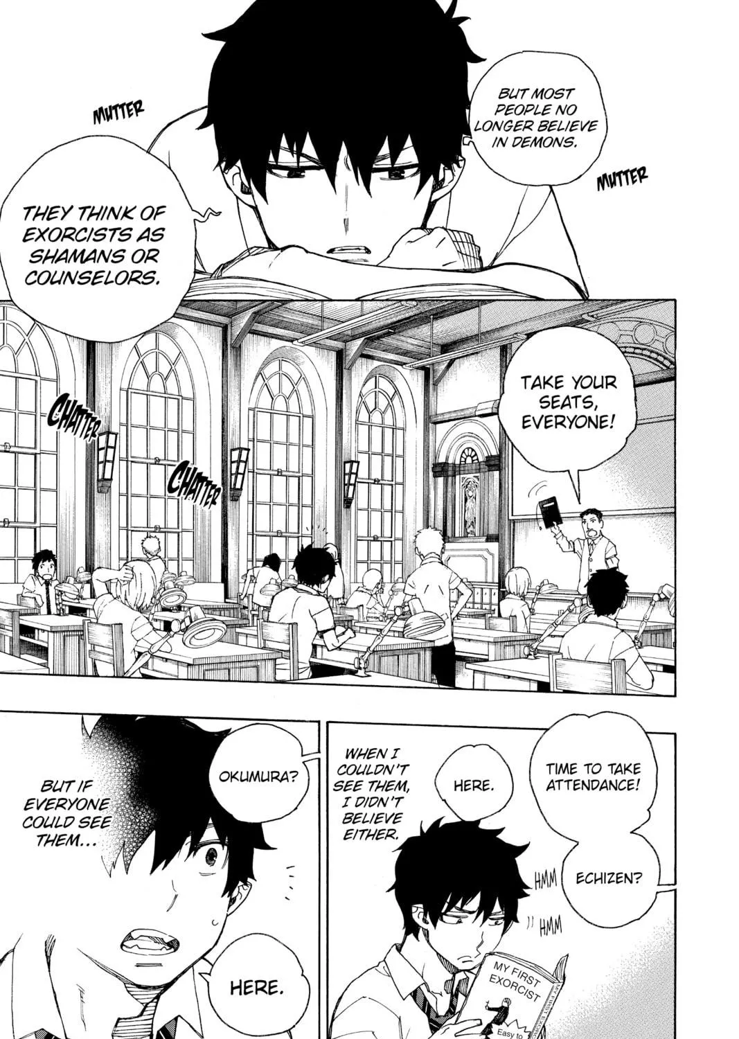 Read Blue Exorcist chapter 38 image 8 on Lezhin