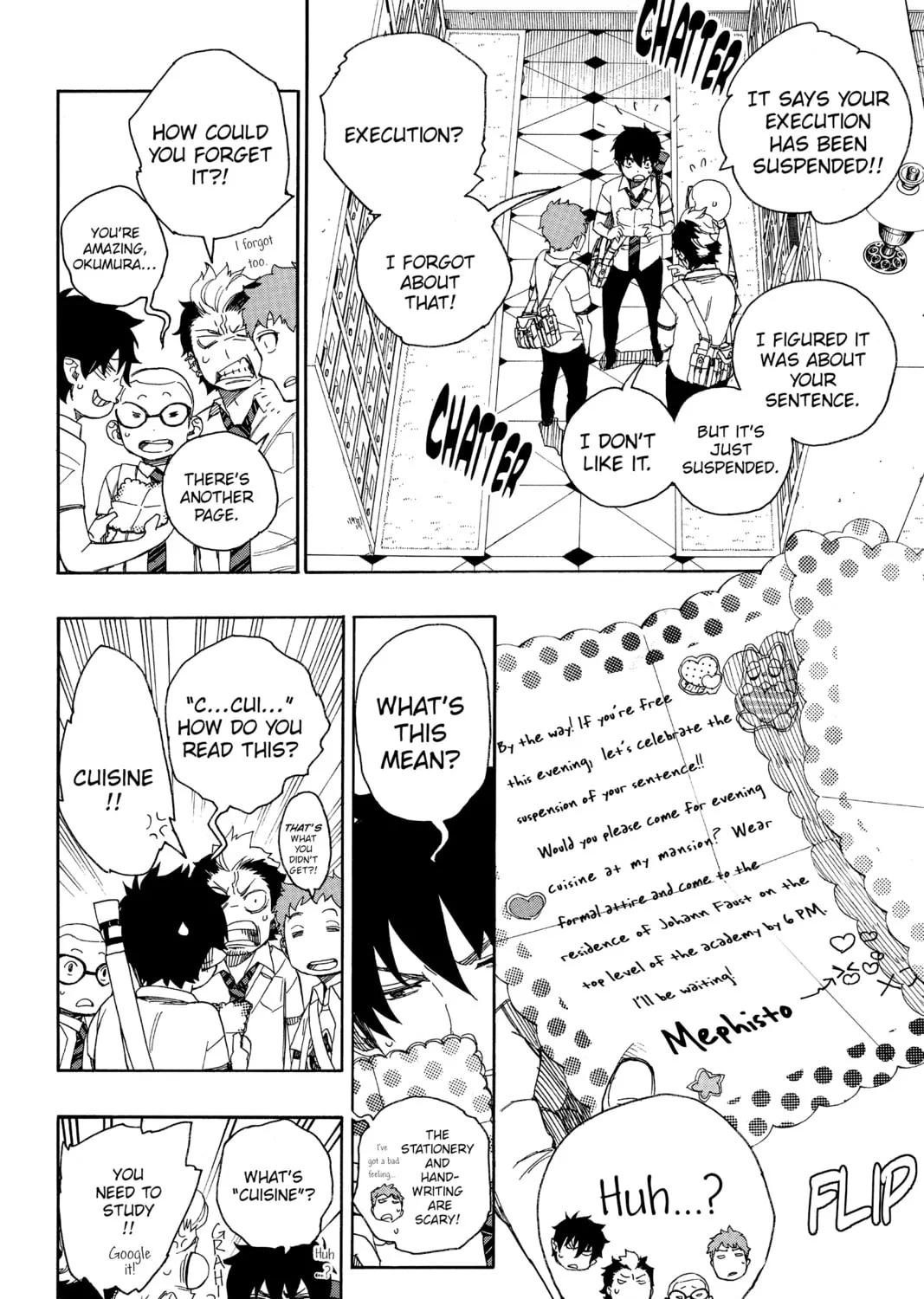 Read Blue Exorcist chapter 39 image 2 on Lezhin