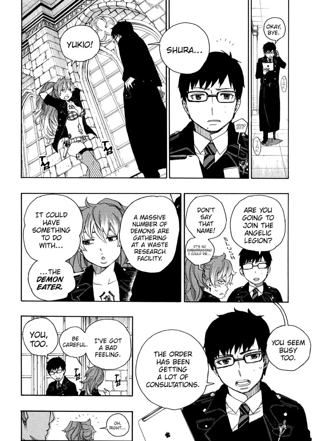 Read Blue Exorcist chapter 39 image 22 on Lezhin