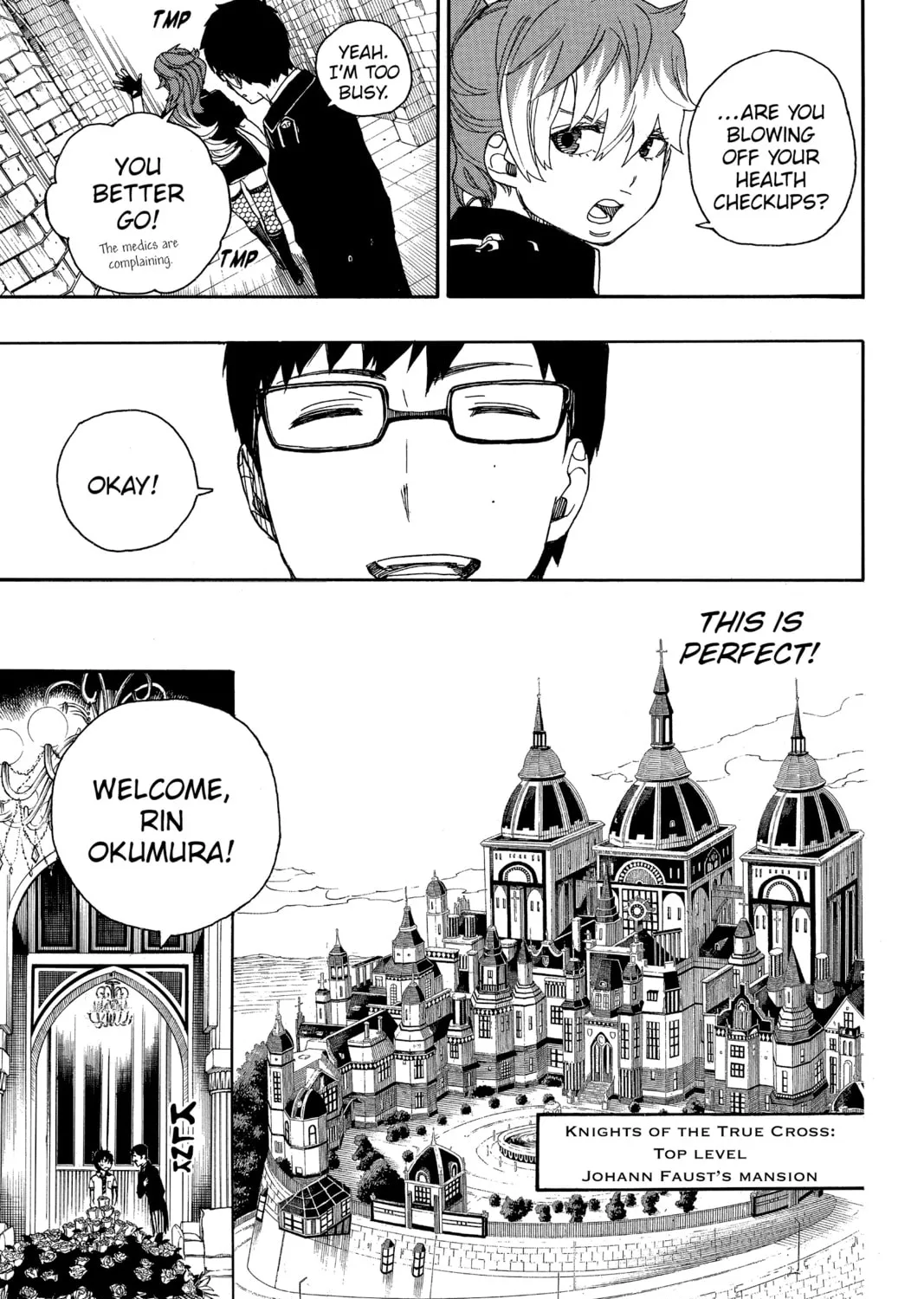 Read Blue Exorcist chapter 39 image 24 on Lezhin