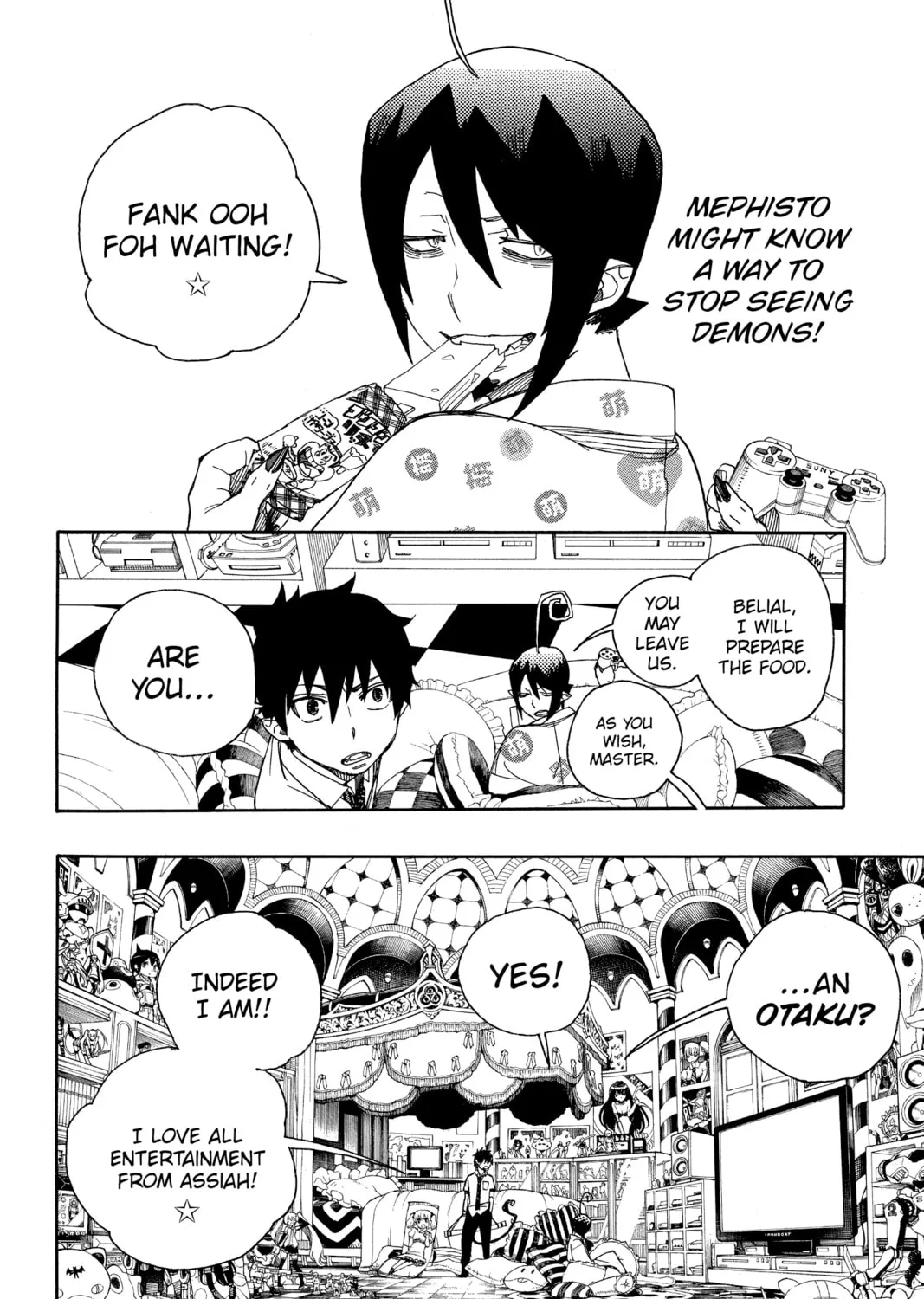 Read Blue Exorcist chapter 39 image 26 on Lezhin