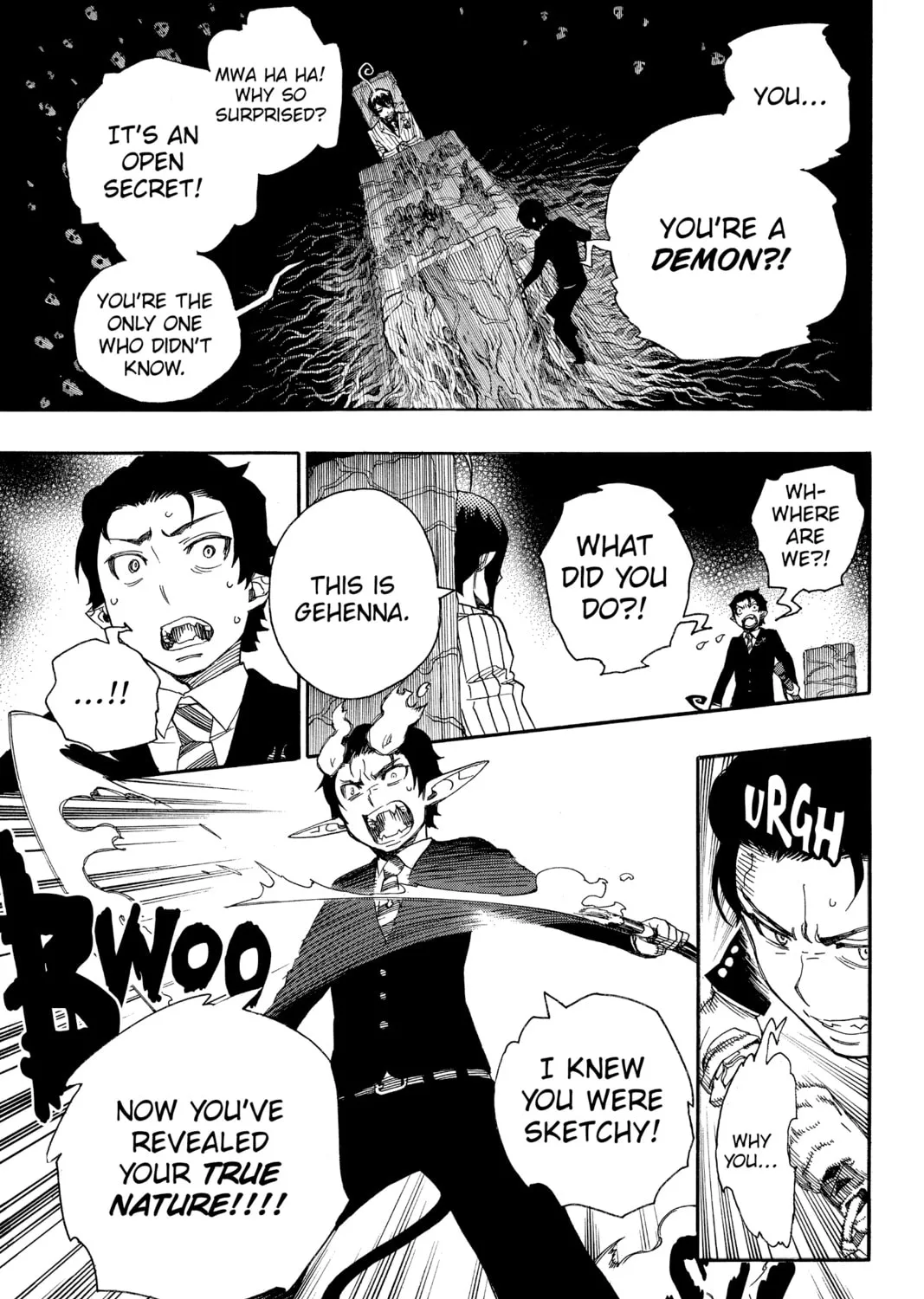Read Blue Exorcist chapter 39 image 36 on Lezhin