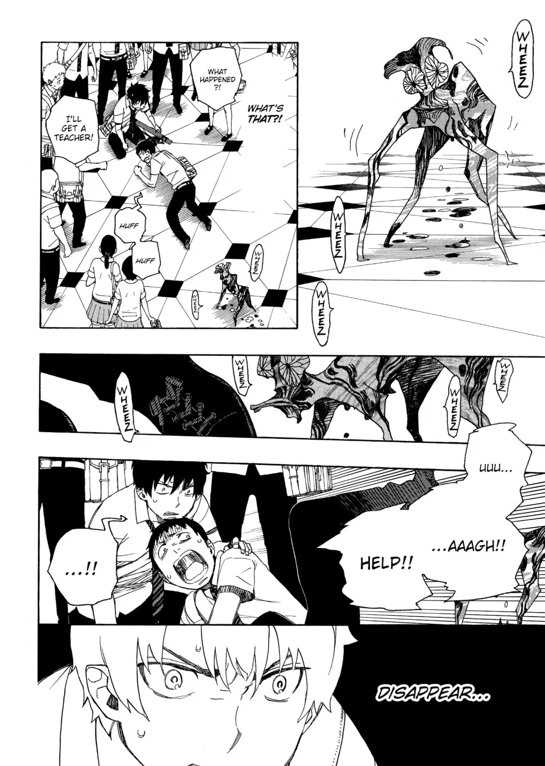 Read Blue Exorcist chapter 39 image 6 on Lezhin
