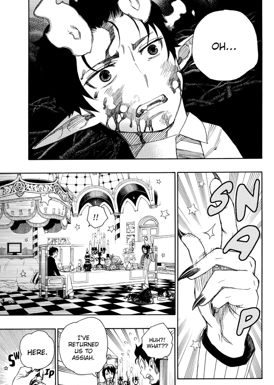 Read Blue Exorcist chapter 39 image 60 on Lezhin