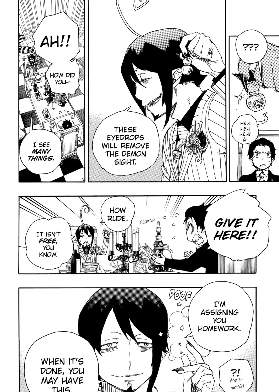 Read Blue Exorcist chapter 39 image 62 on Lezhin