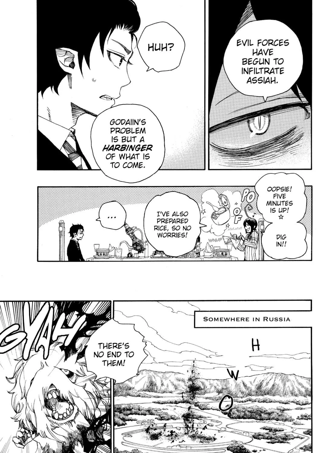 Read Blue Exorcist chapter 39 image 64 on Lezhin