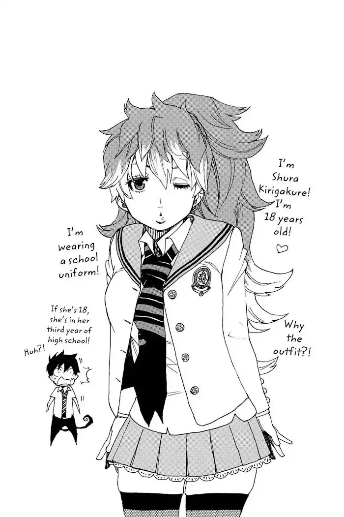 Read Blue Exorcist chapter 4.1 image 11 on Lezhin