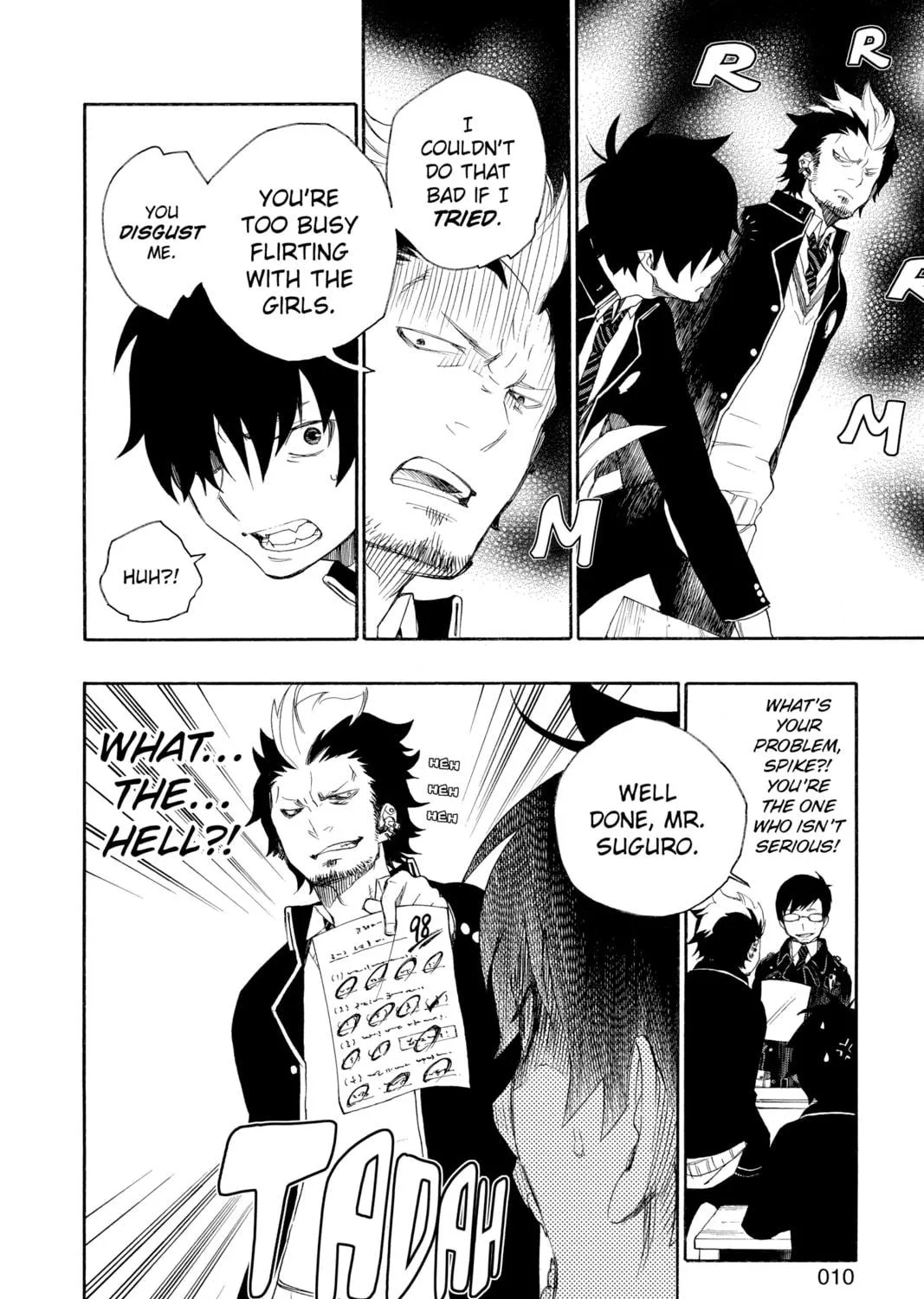 Read Blue Exorcist chapter 4 image 10 on Lezhin