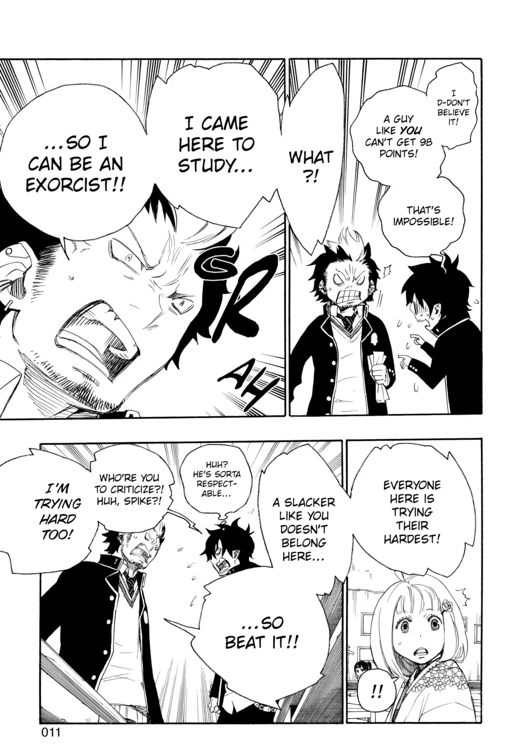 Read Blue Exorcist chapter 4 image 12 on Lezhin