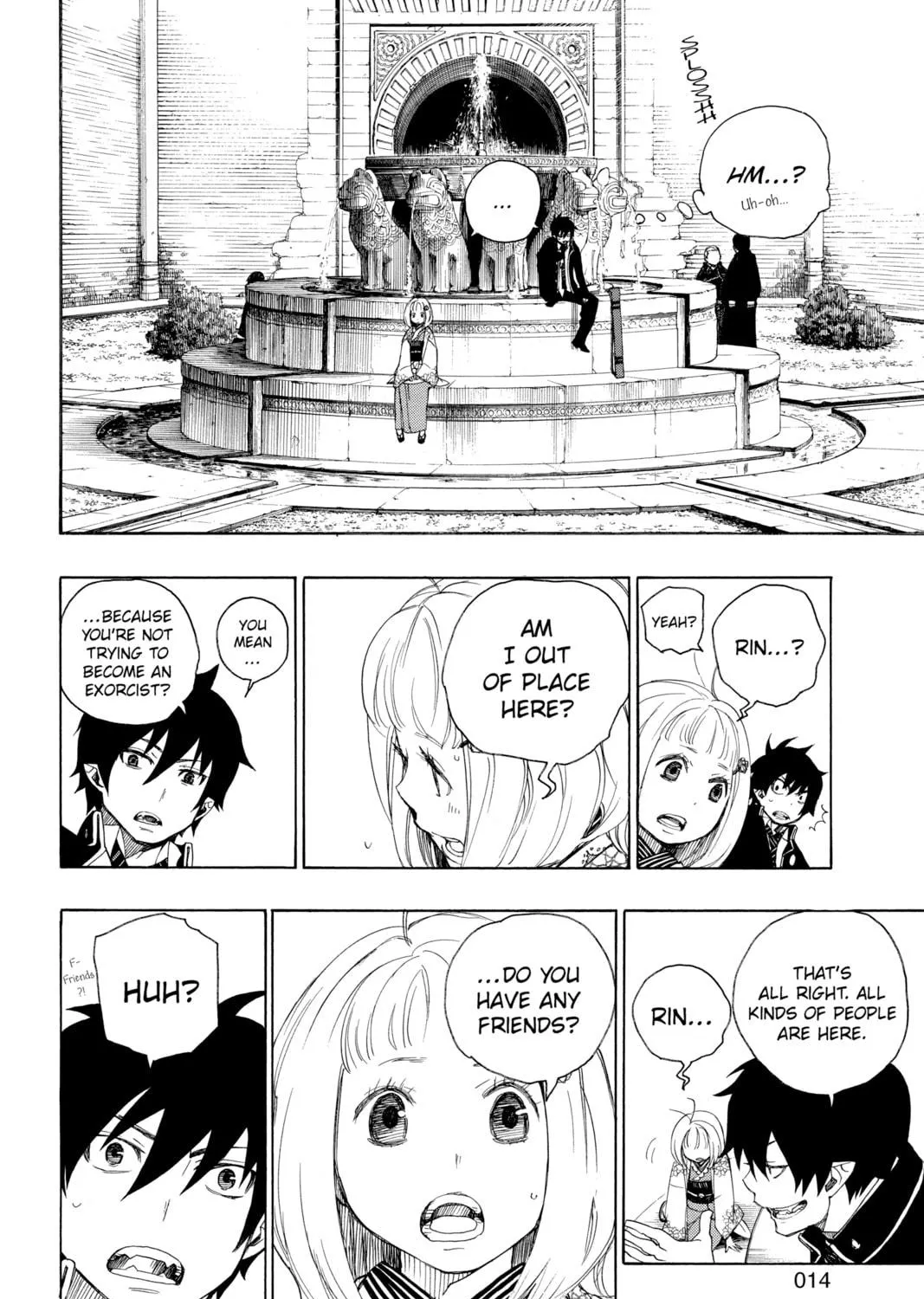 Read Blue Exorcist chapter 4 image 18 on Lezhin