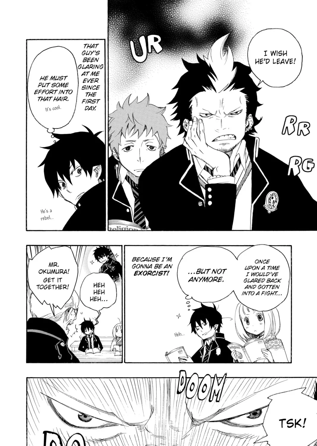 Read Blue Exorcist chapter 4 image 2 on Lezhin