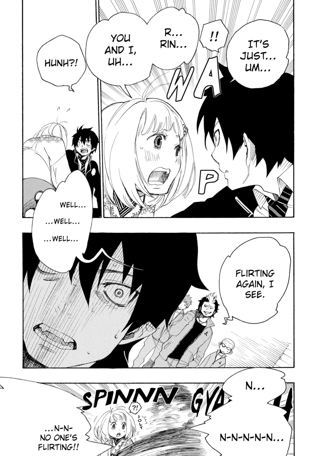 Read Blue Exorcist chapter 4 image 20 on Lezhin
