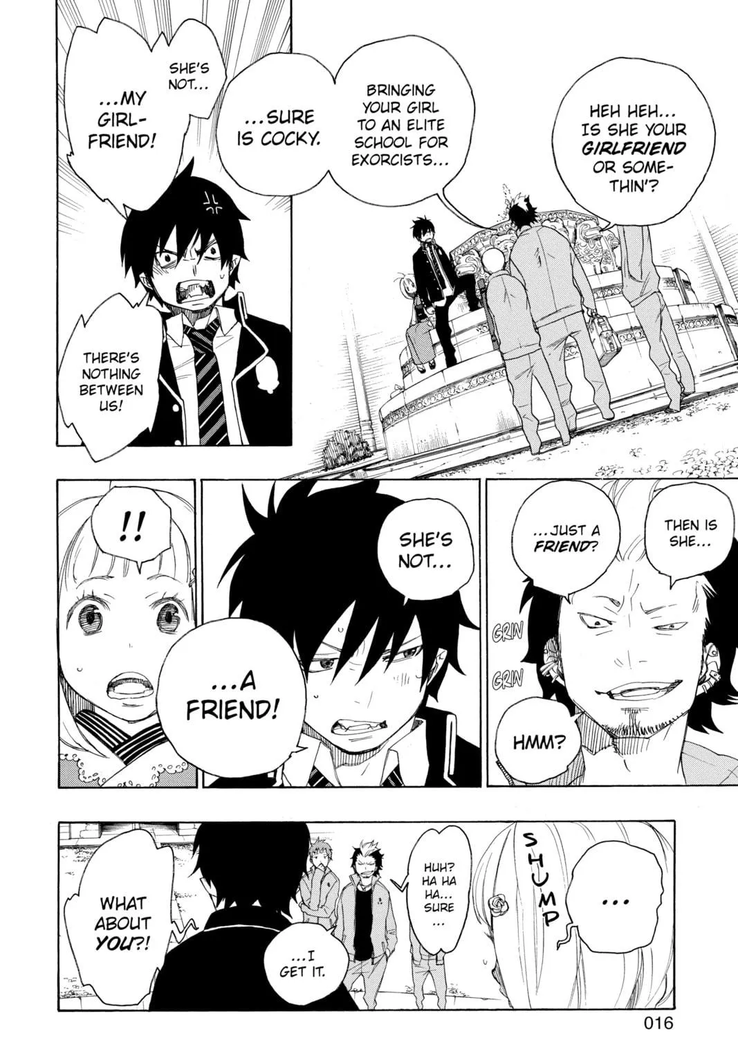 Read Blue Exorcist chapter 4 image 22 on Lezhin