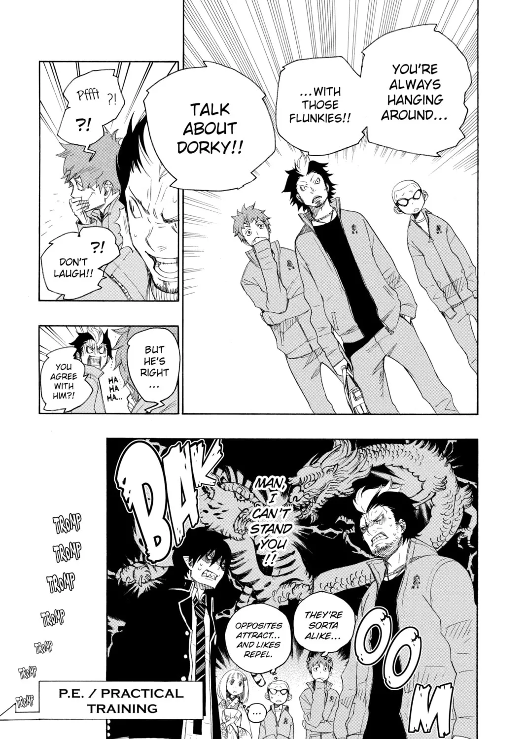 Read Blue Exorcist chapter 4 image 24 on Lezhin
