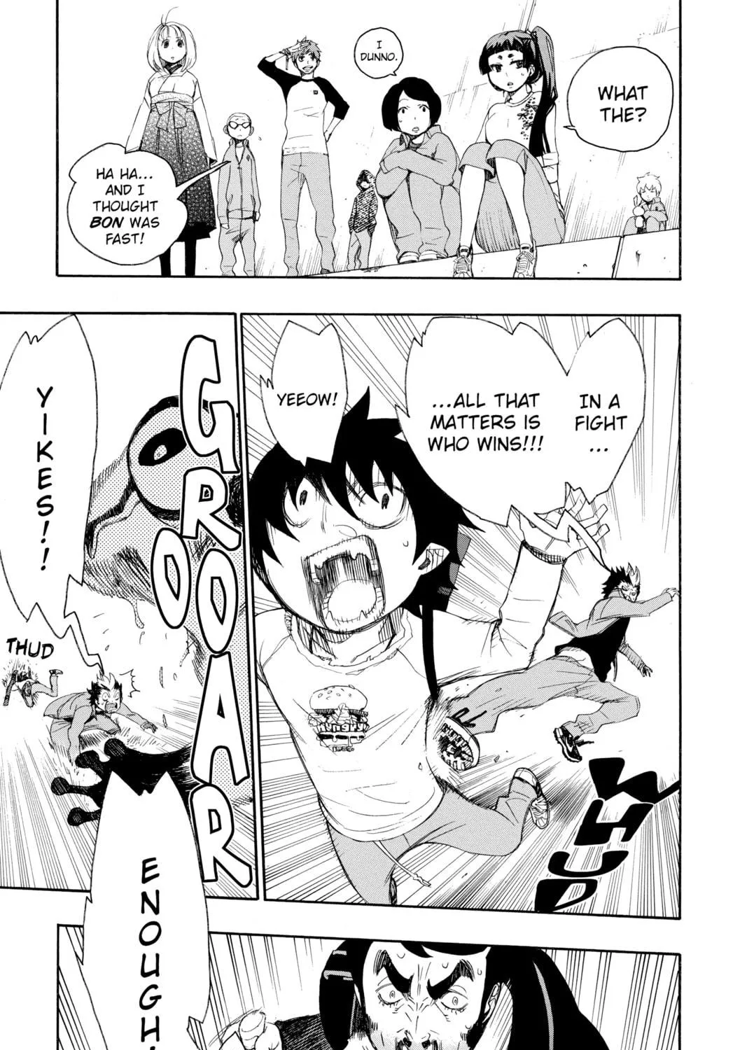 Read Blue Exorcist chapter 4 image 28 on Lezhin
