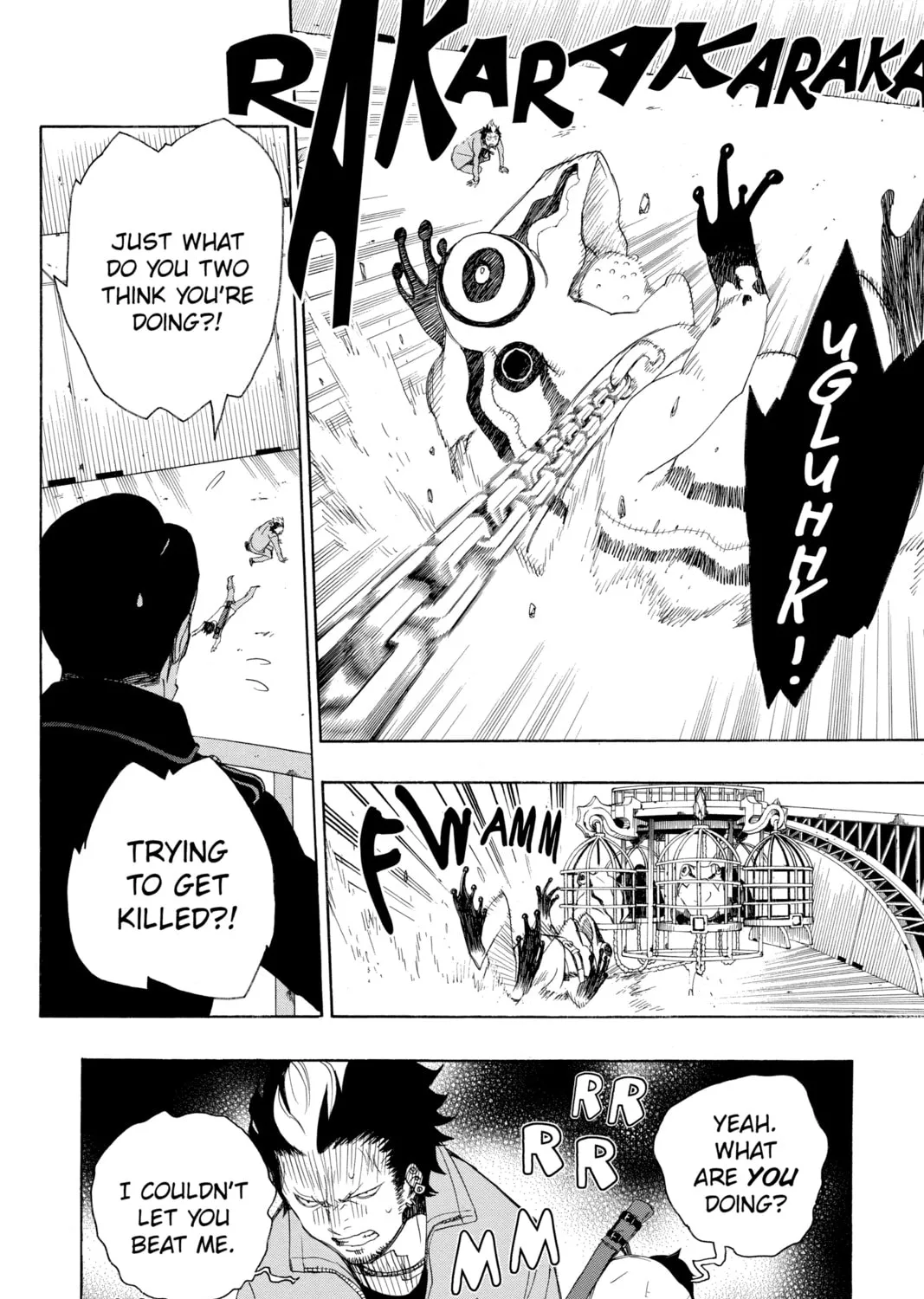 Read Blue Exorcist chapter 4 image 30 on Lezhin