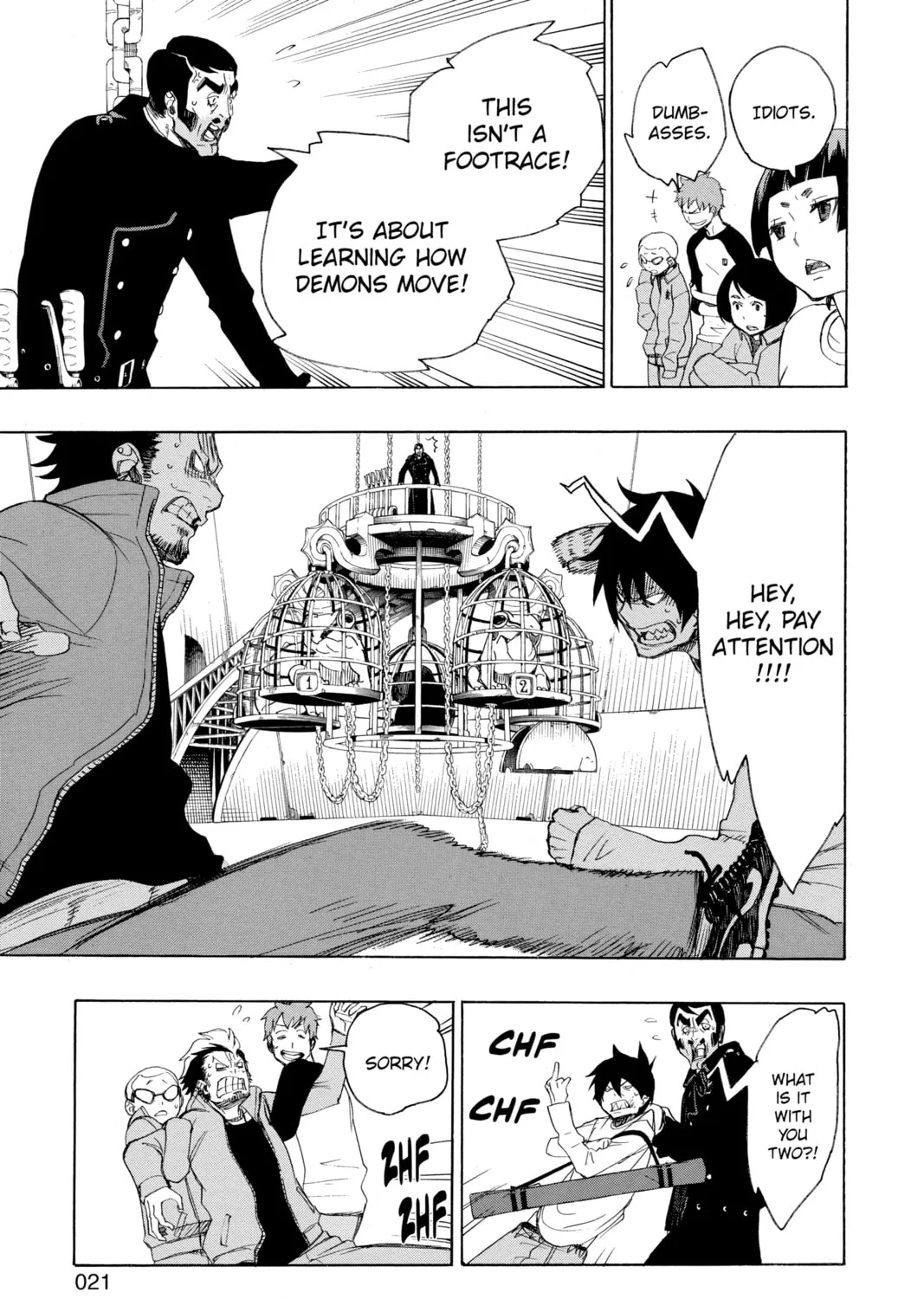 Read Blue Exorcist chapter 4 image 32 on Lezhin