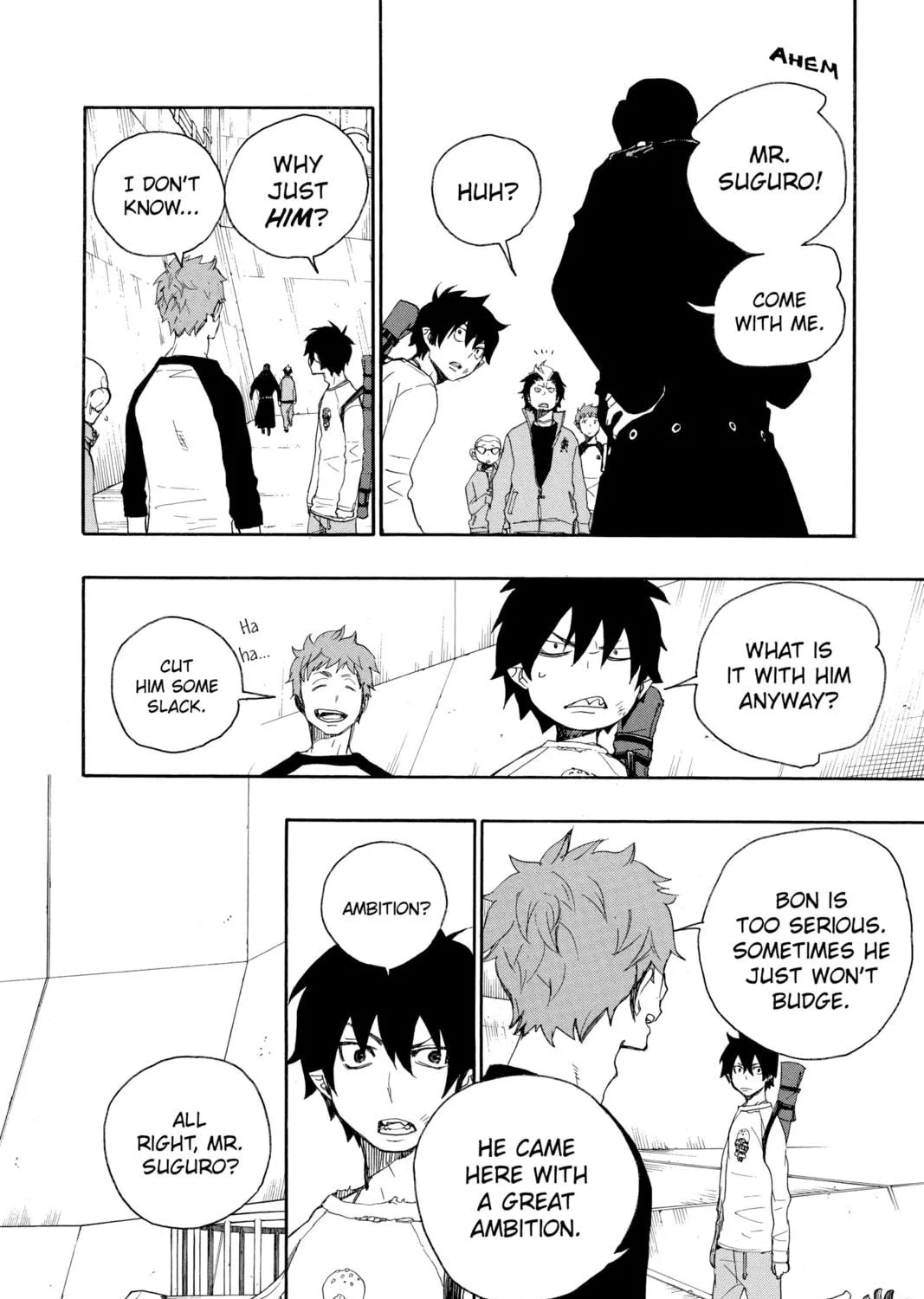 Read Blue Exorcist chapter 4 image 34 on Lezhin