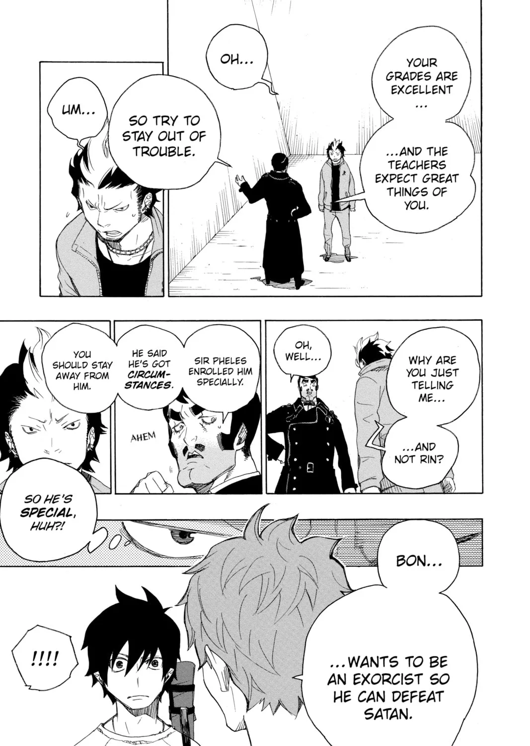 Read Blue Exorcist chapter 4 image 36 on Lezhin