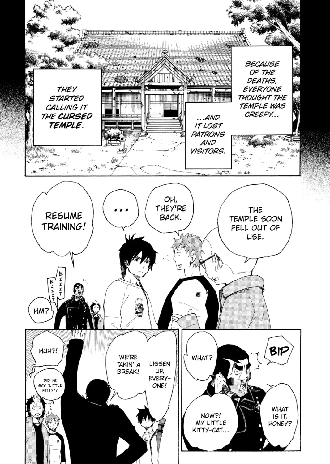 Read Blue Exorcist chapter 4 image 44 on Lezhin