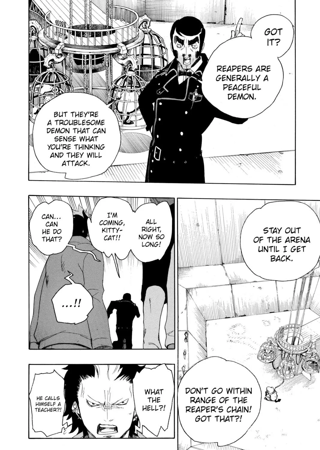 Read Blue Exorcist chapter 4 image 46 on Lezhin