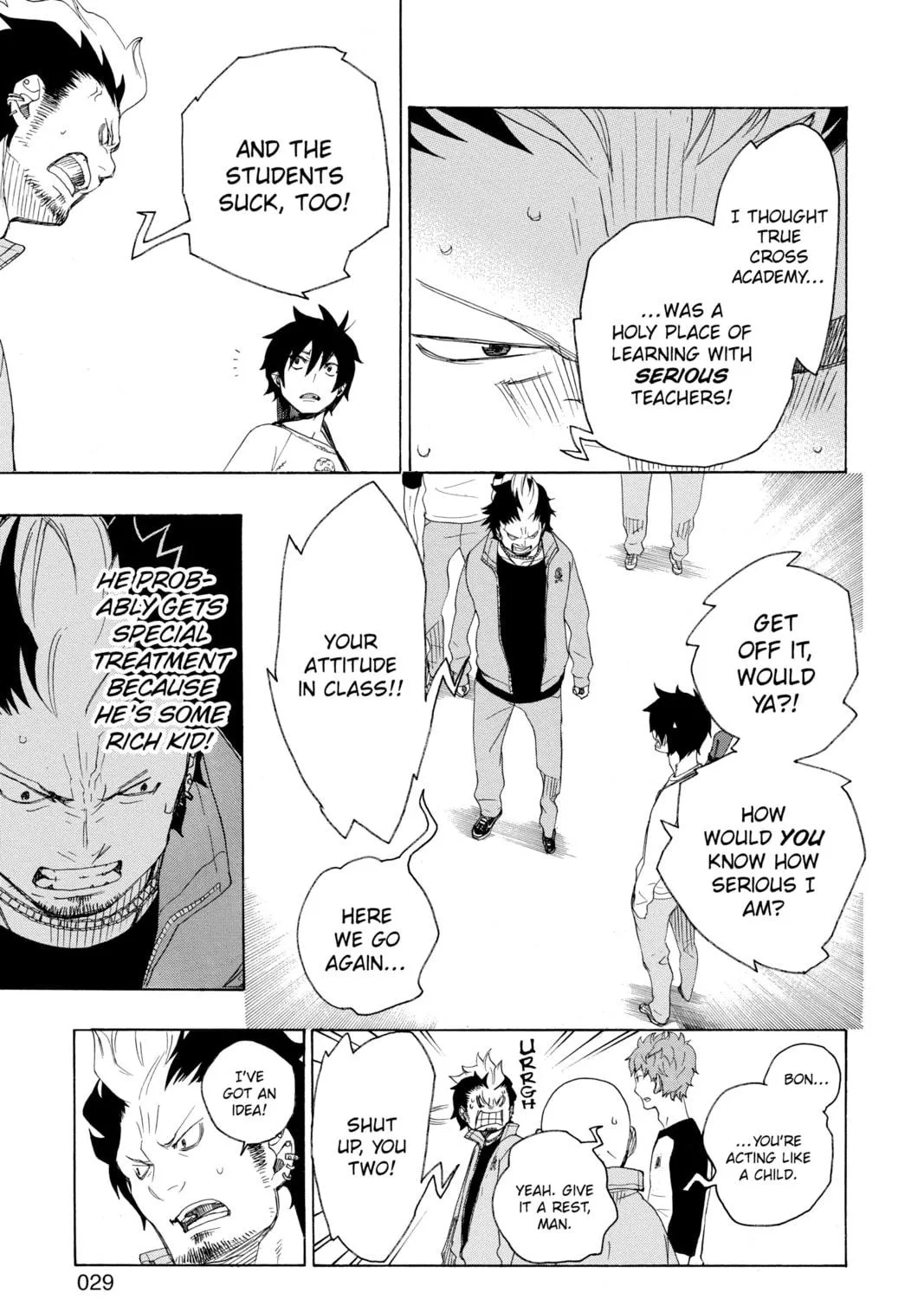 Read Blue Exorcist chapter 4 image 48 on Lezhin