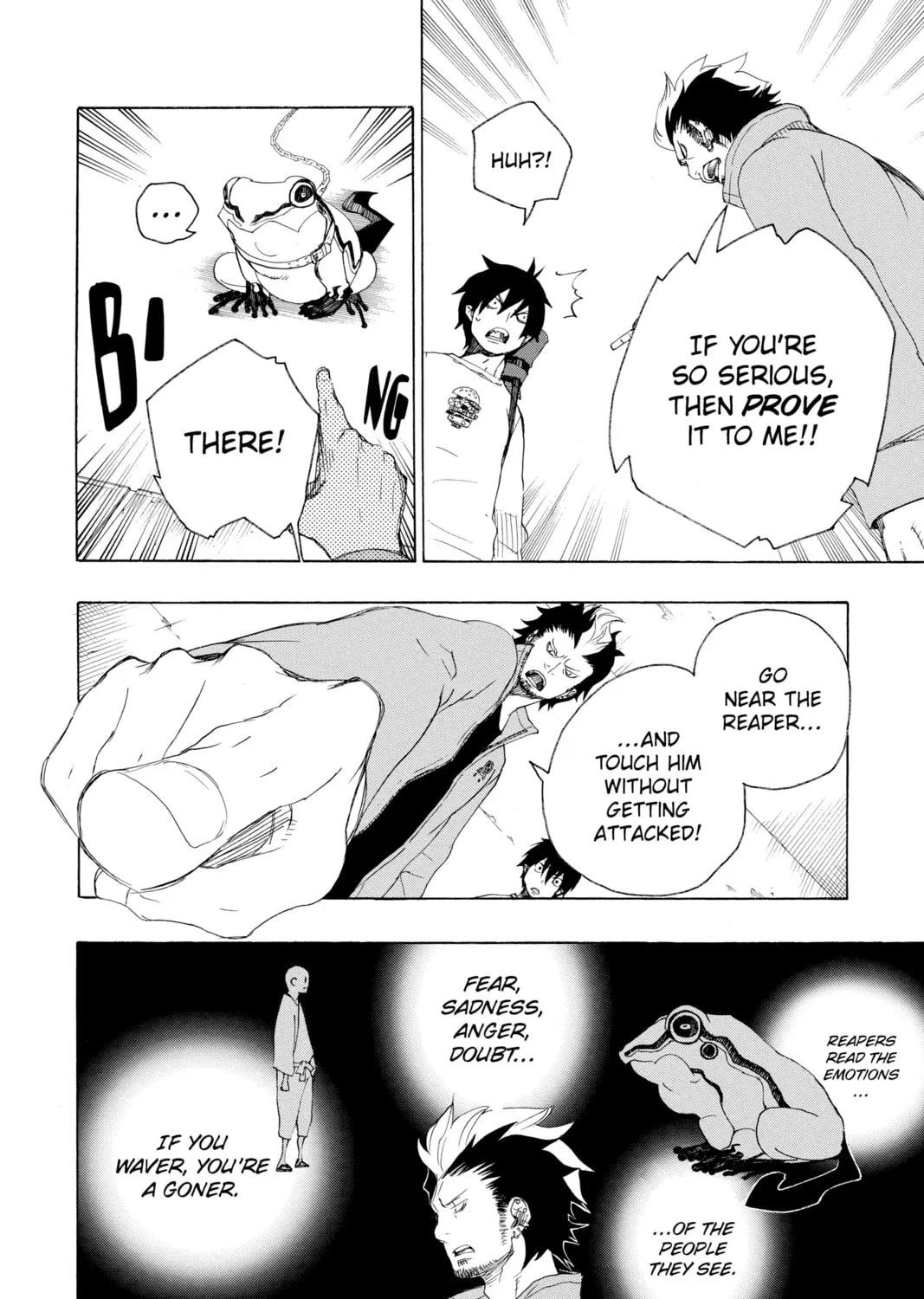 Read Blue Exorcist chapter 4 image 50 on Lezhin