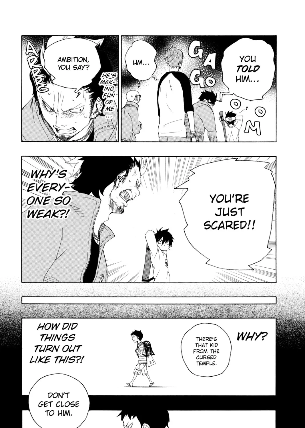 Read Blue Exorcist chapter 4 image 56 on Lezhin