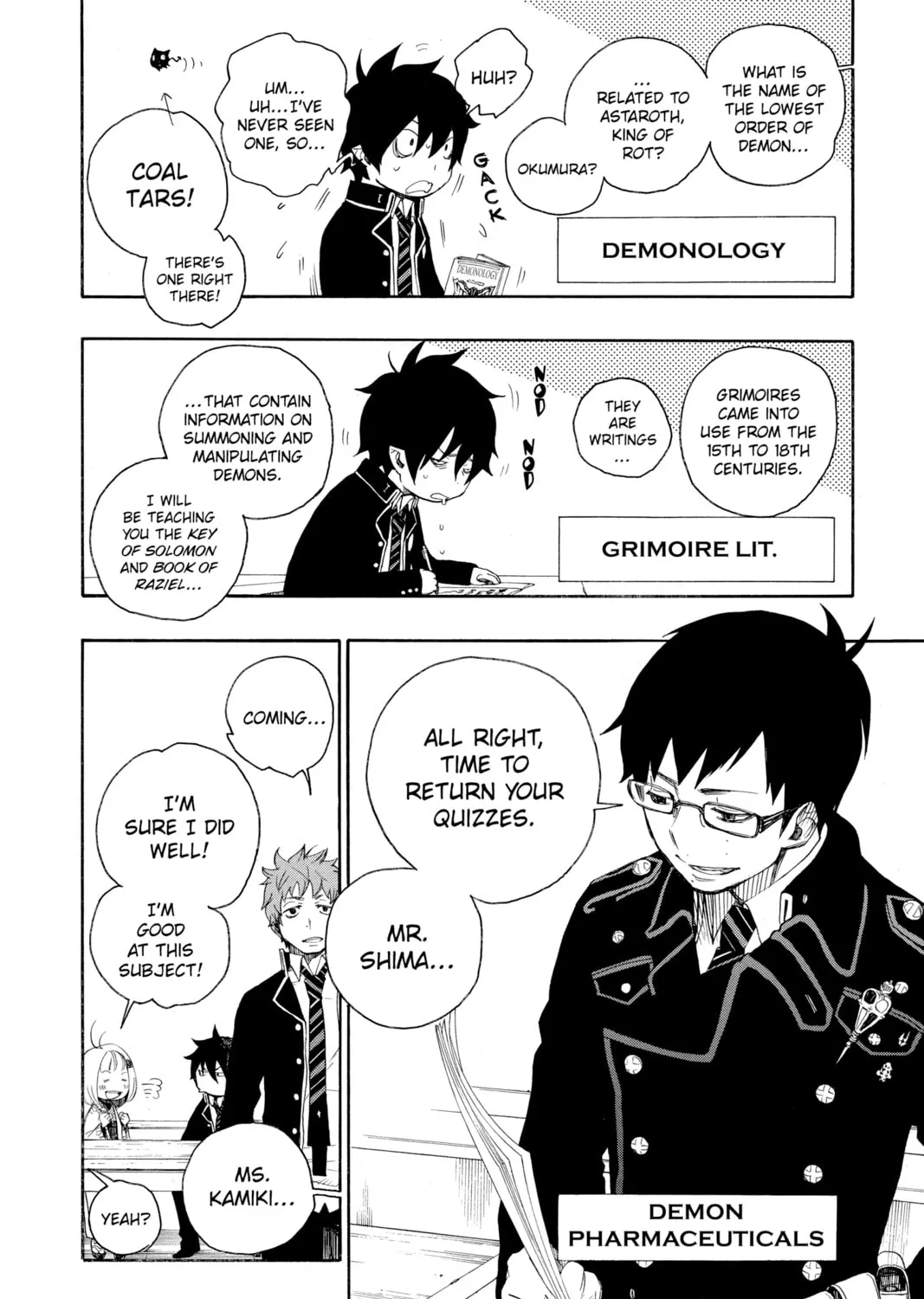 Read Blue Exorcist chapter 4 image 6 on Lezhin