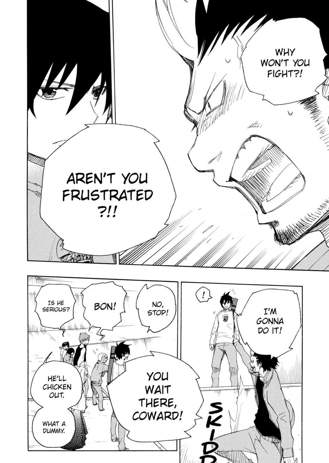 Read Blue Exorcist chapter 4 image 62 on Lezhin