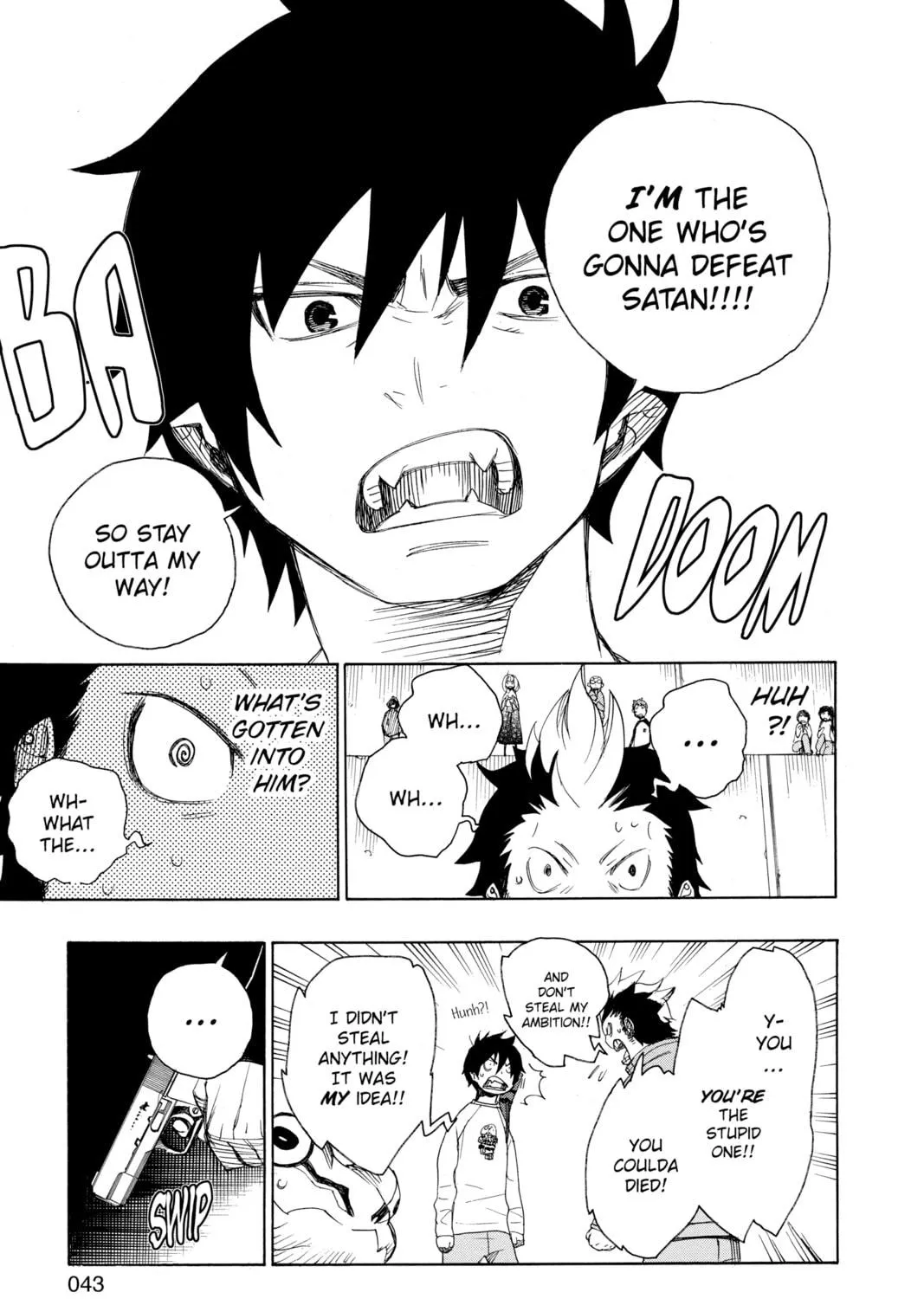 Read Blue Exorcist chapter 4 image 76 on Lezhin