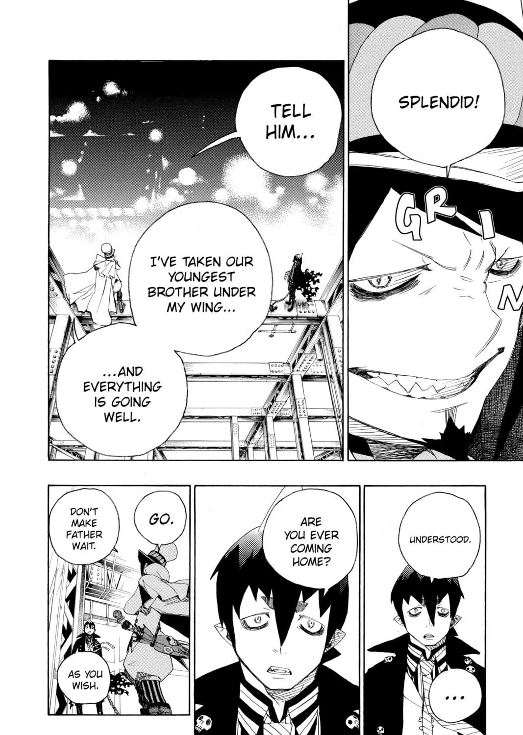 Read Blue Exorcist chapter 4 image 82 on Lezhin