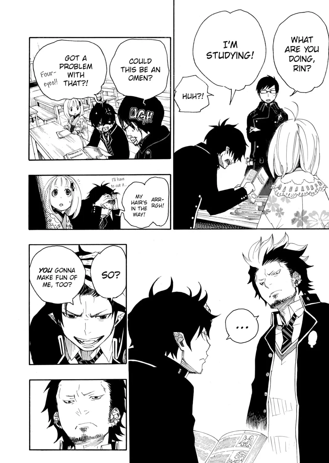 Read Blue Exorcist chapter 4 image 86 on Lezhin